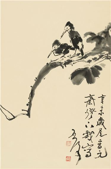 Qiuzhi Shuangque by Wei Qihou, 1991