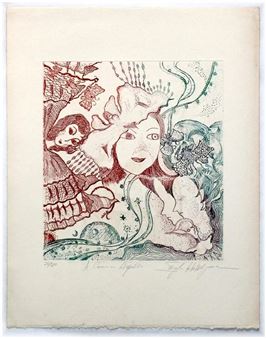 Common Hepatica - Shizuko Hatakeyama