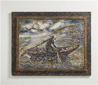 Notte sul lago. - Armando Riva