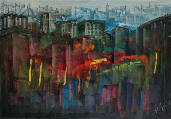 Tetti di Roma by Pietro Guidi