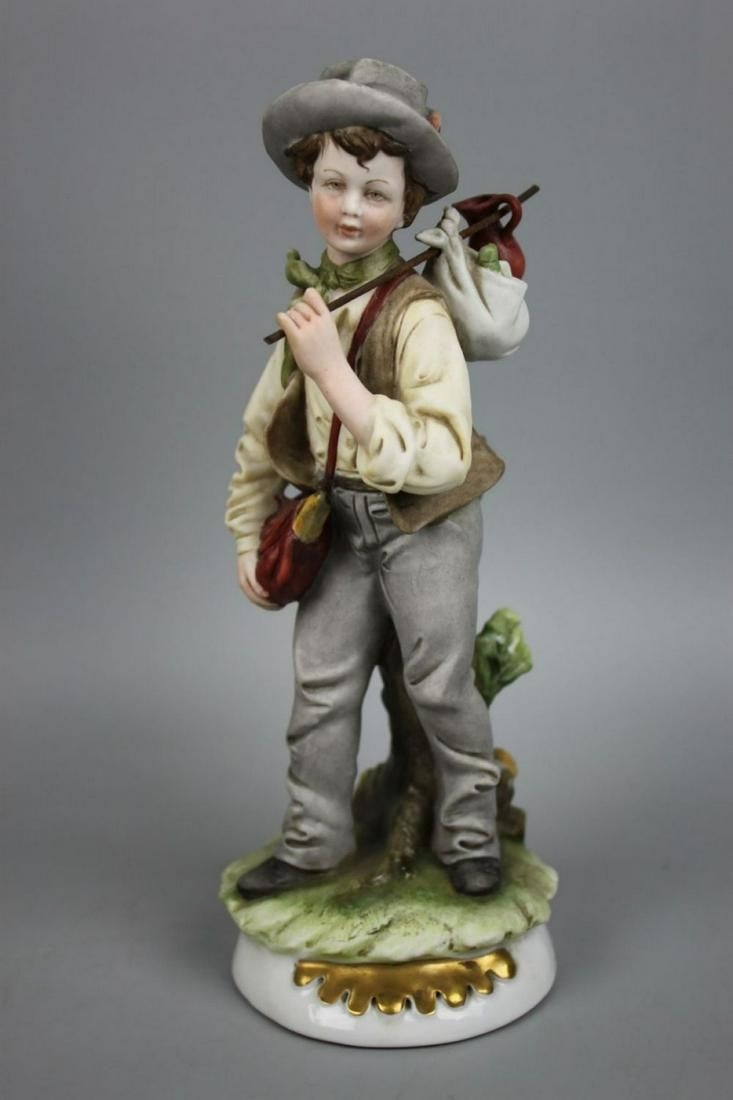 Artwork by Bruno Merli, The Wanderer, Made of porcelain ceramic