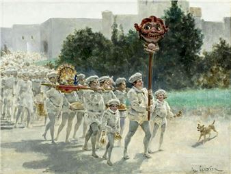 March of the Pastry Chefs - Jules-Arsène Garnier