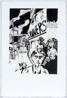 On the Corner, Low Friar's Street, Sinners Bar - Dominic Reed