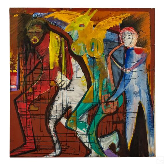 ABSTRACT GRAFFITI by Royi Akavia, 1993