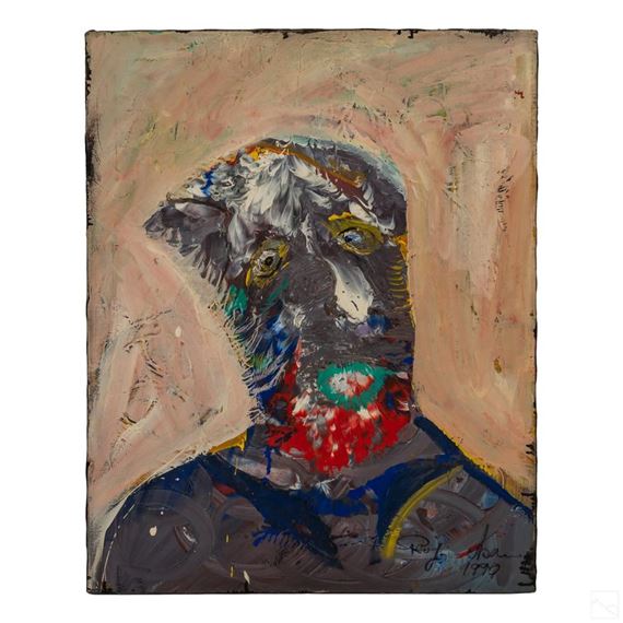 ABSTRACT SURREALISM by Royi Akavia, 1990