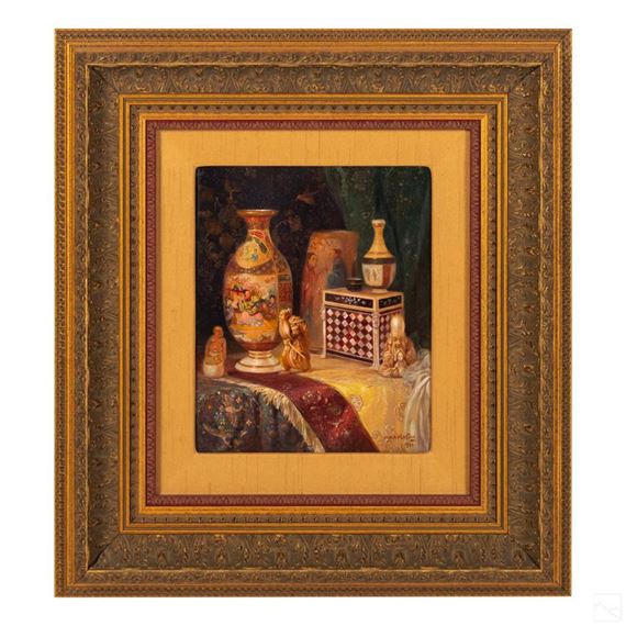 STILL LIFE by Ludwig Augustin, 1921