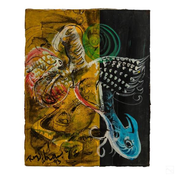 ABSTRACT SURREALIST by Royi Akavia, 93