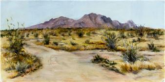 Desert Landscape - Mary De Loyht-Arendt