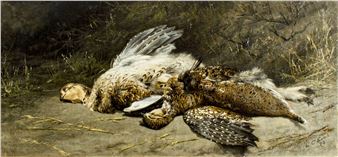 Still Life with Game Birds - Lawrence Carmichael Earle
