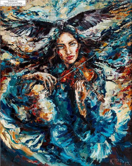 Waking Twilight by Krystyna Róż-Pasek, 2022