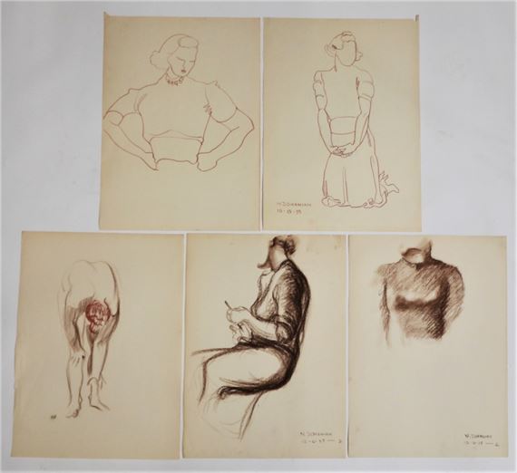 Figure Study by Nevart Dohanian