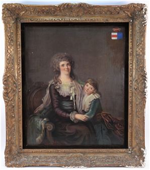 Mother & Child Portrait - Gabrielle Onslow