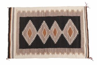 Navajo Eye Dazzler Crownpoint rug - Mae Benally