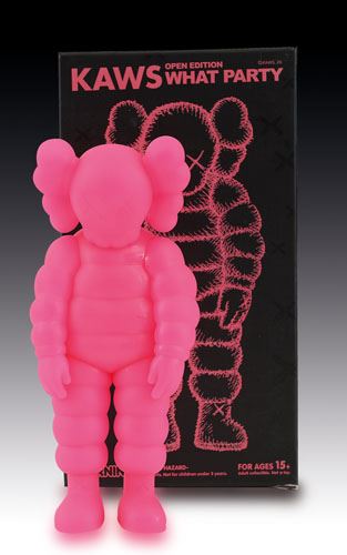Kaws What Party Pink ピンクフィギュア - その他