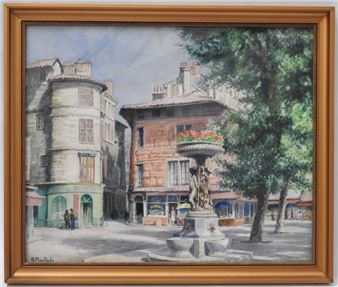 : Fountain - Georges Moullade