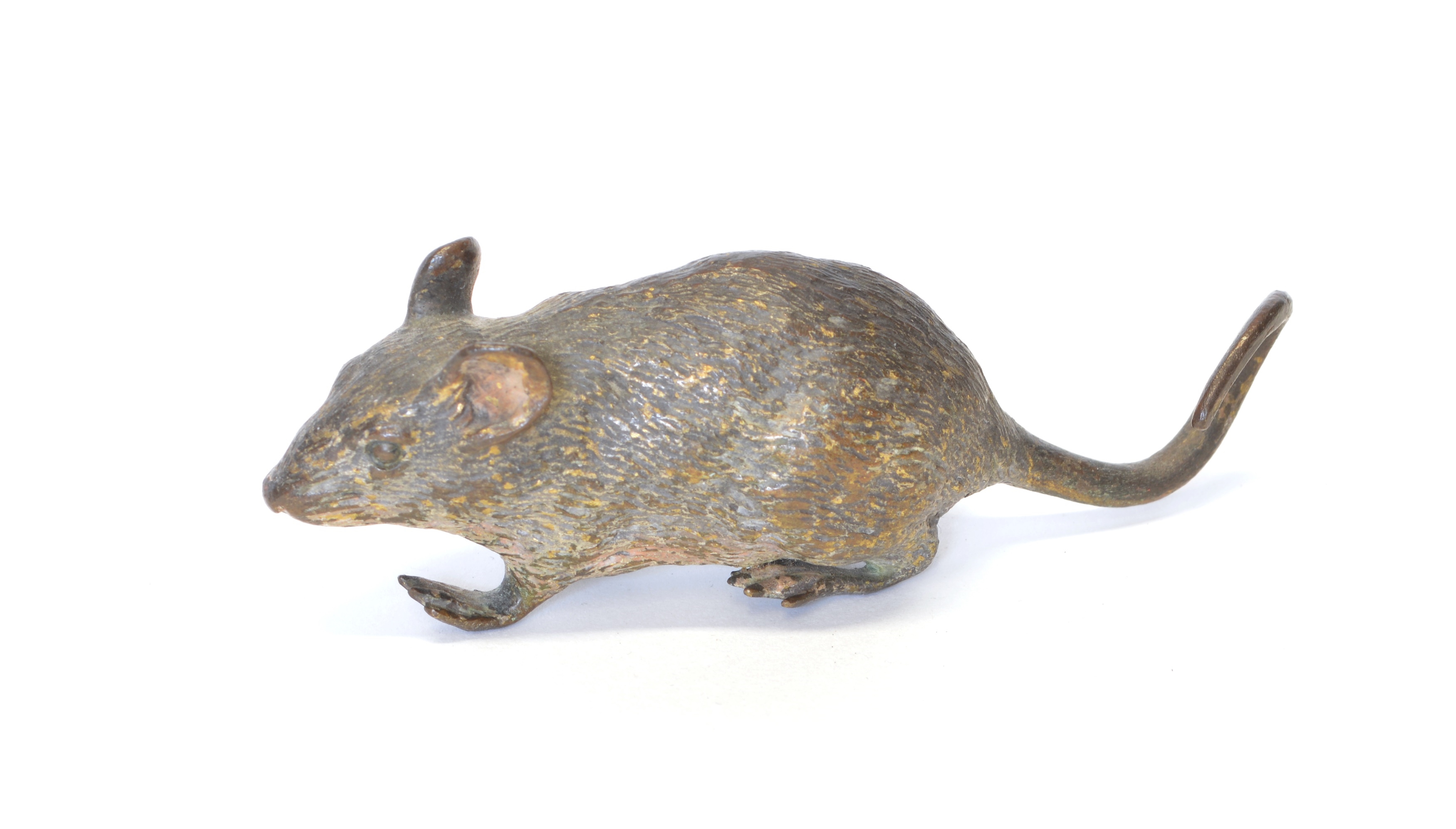 Franz Bergman‏ | Cold painted bronze mouse | MutualArt