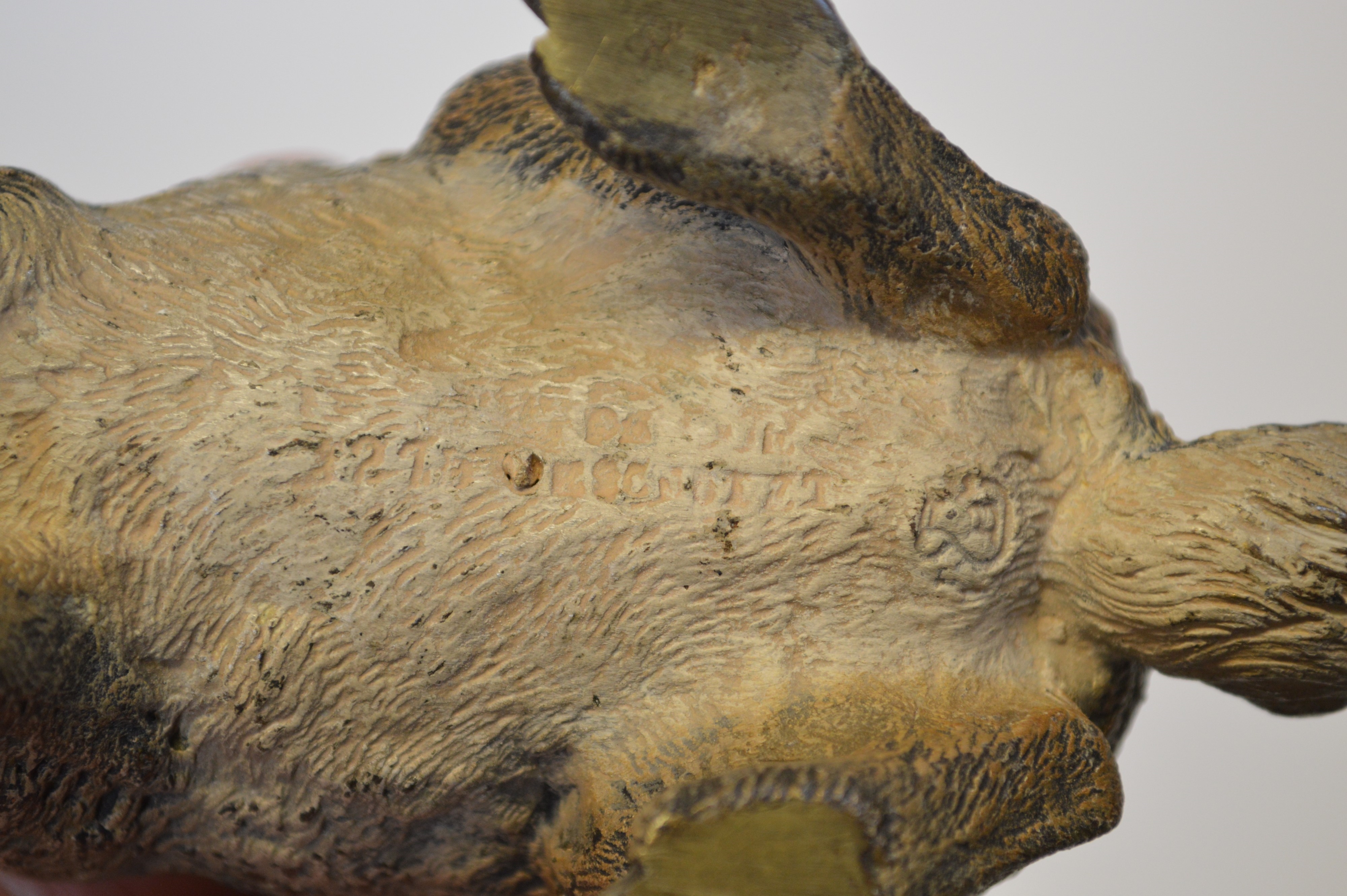 Franz Bergman‏ | Large Austrian cold painted bronze model of a rabbit ...