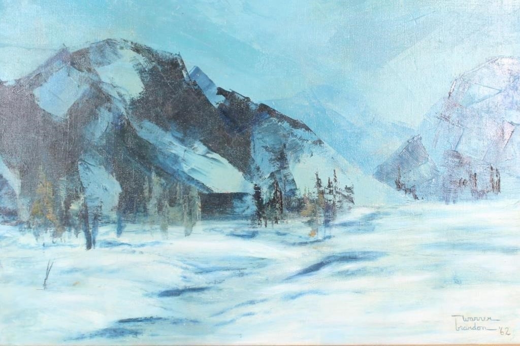 Warren Brandon | Abstract landscape | MutualArt