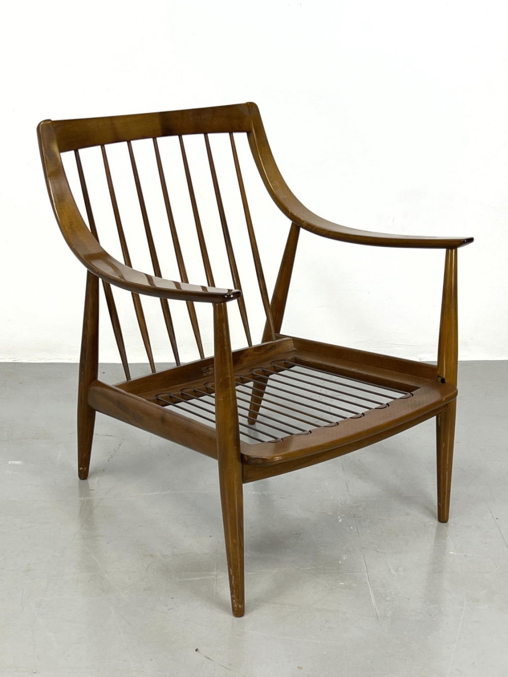Peter Hvidt Modern Teak Lounge Chair MutualArt