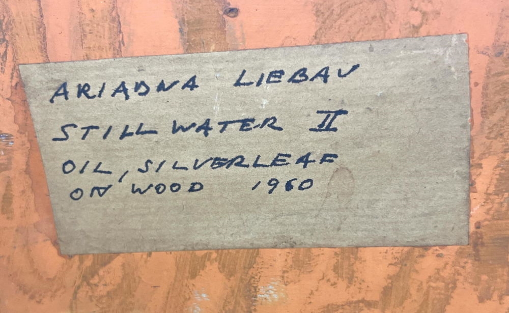 Artwork by Ariadna Liebau, Stillwater II, Made of Painting on Board