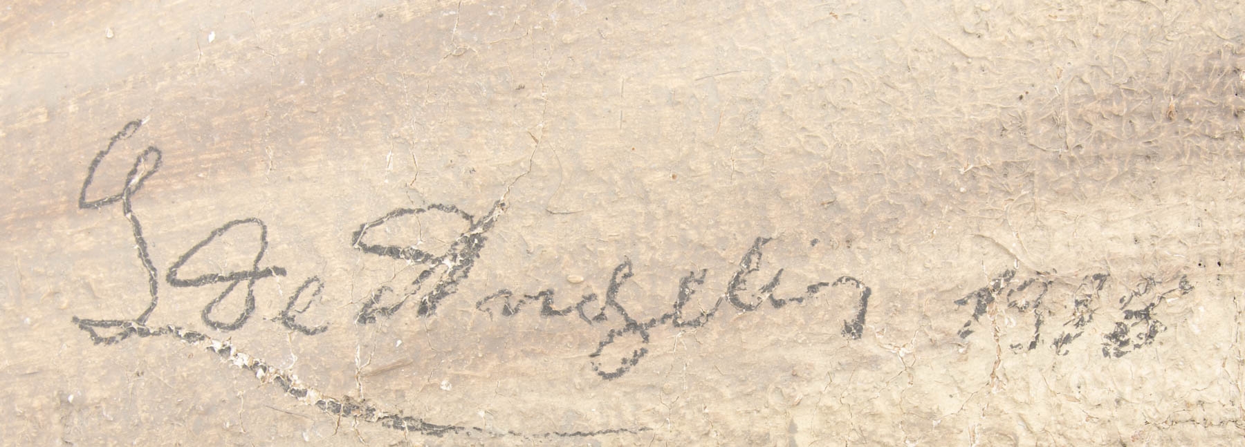 Artwork by De Angelis, Verschiedene Acrylbilder auf Leinwand und Gips, Made of Acrylic