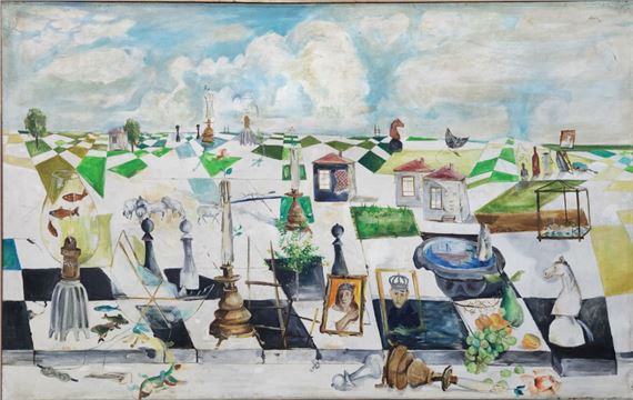 Untitled by David Meshulam, 1967