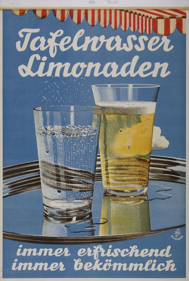 Artwork by Franz Oswald Schiffers, Tafelwasser Limonaden, Made of Lithograph