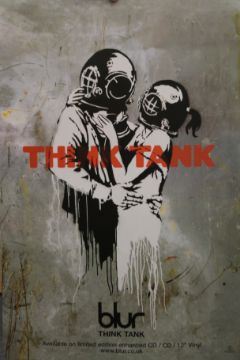 Banksy | Blur Think Tank poster | MutualArt