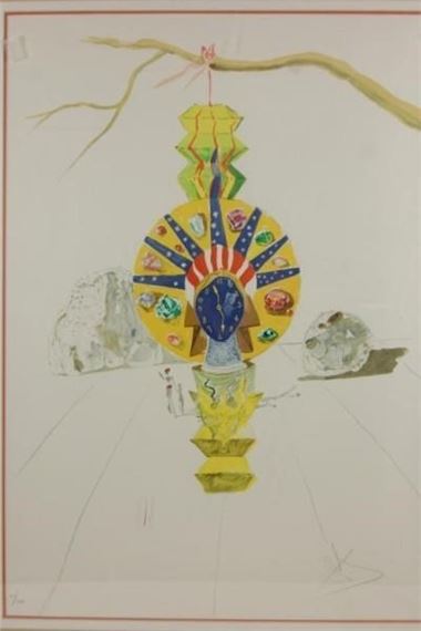 Salvador Dalí | Statue of Liberty Lithograph | MutualArt