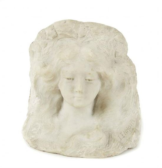 Portrait de jeune fille by Etienne Lenhoir