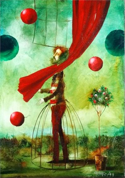 A színész élete a függöny előtt by Andras Gyorfi, 2014