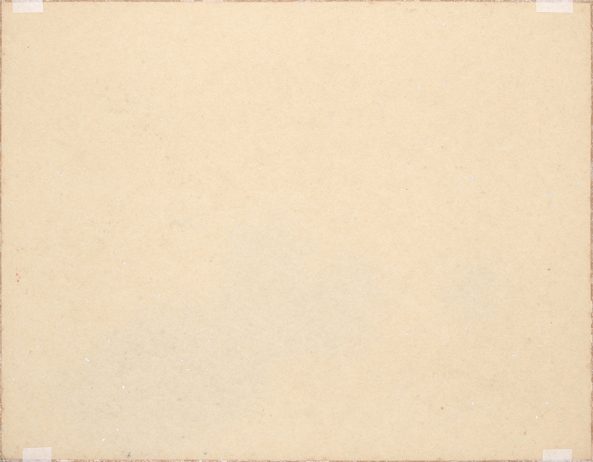 Artwork by Zhang Daqian, Bird Perching on Branch, Made of ink and colour on cardboard