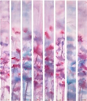 Harmonious Purple Lotus Pond - Siu Funkee