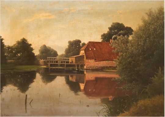 Julius Preller | Fürst Bismarck-Mühle im Sachsenwald | MutualArt