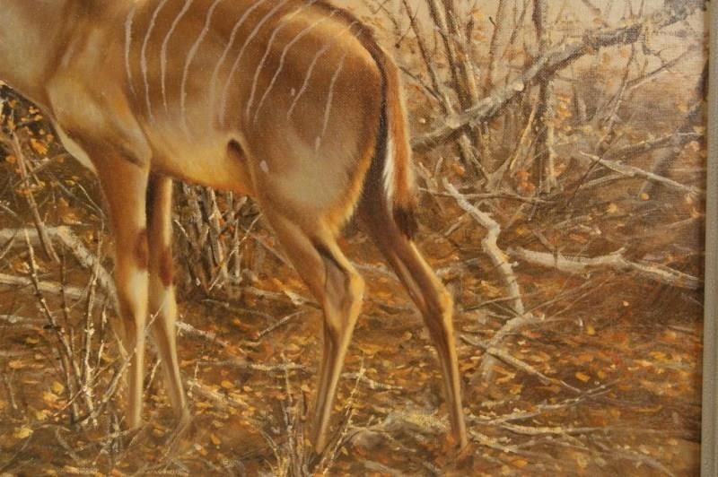 Eric Forlee | 18x 24 o/c Bongo Antelope o/brd (1984) | MutualArt