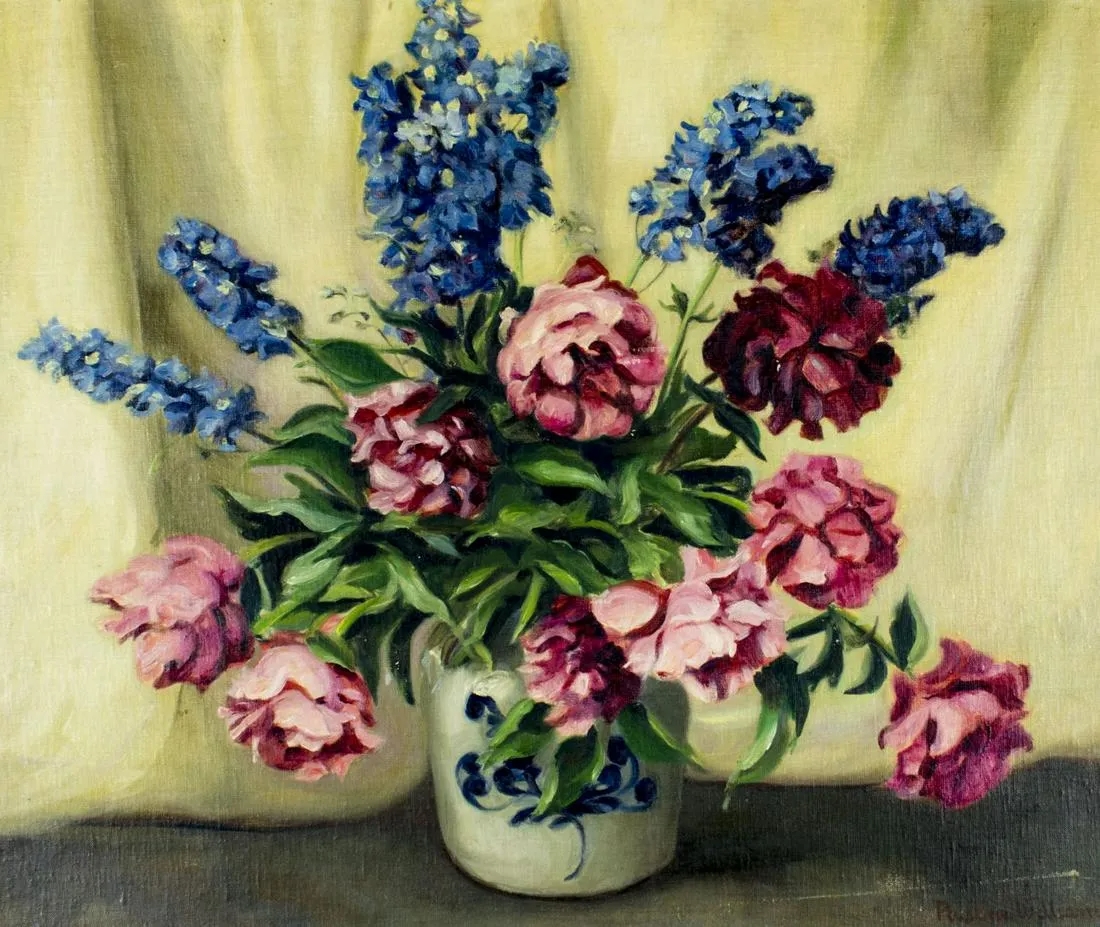 Still Life with Flowers by Pauline Williams