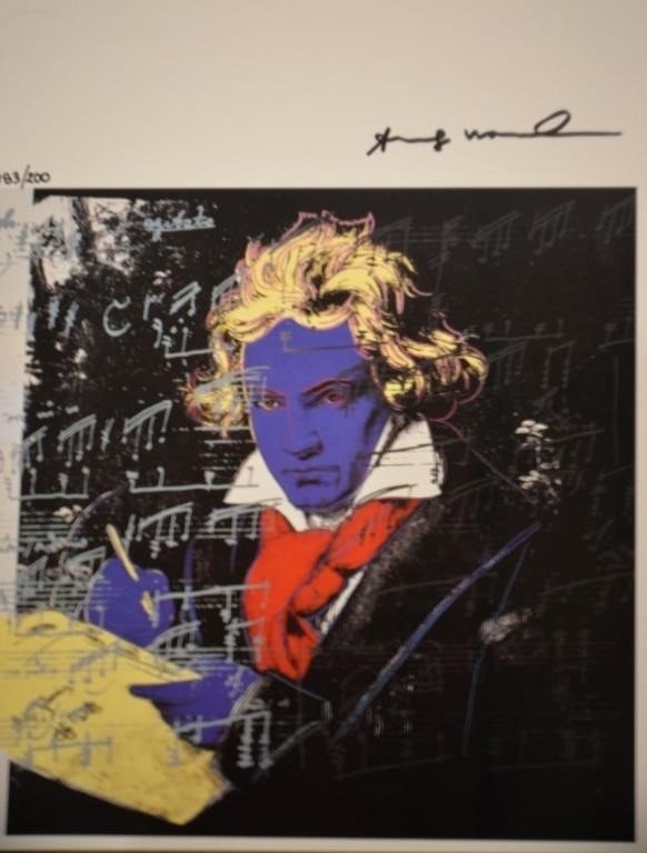 ANDY WARHOL signed autographed photo COA Hologram
