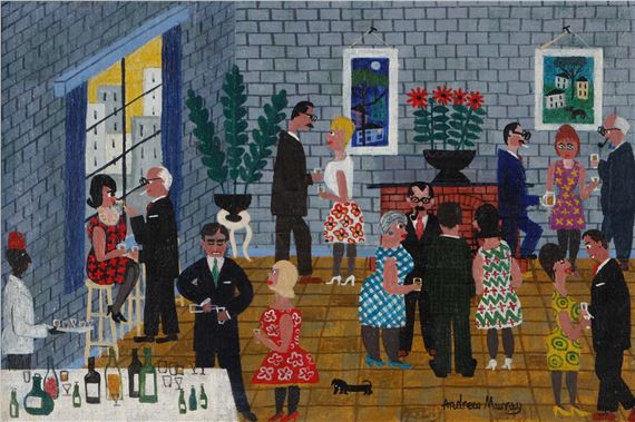 Exhibition opening by Andrew James Jowett Murray