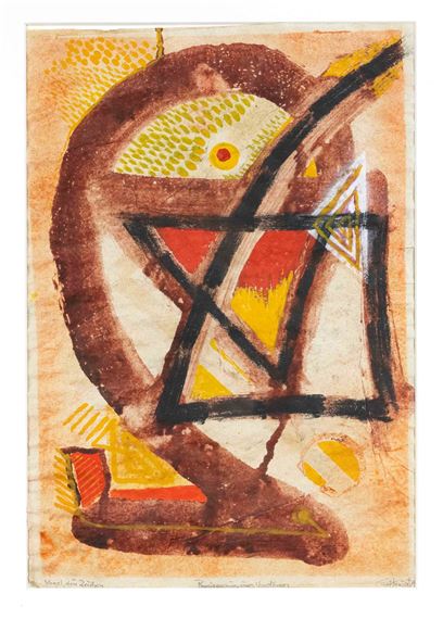 ''Vogel, dein Zeichen - Physiognomie eines Vogelauges'', by Günther Huniat