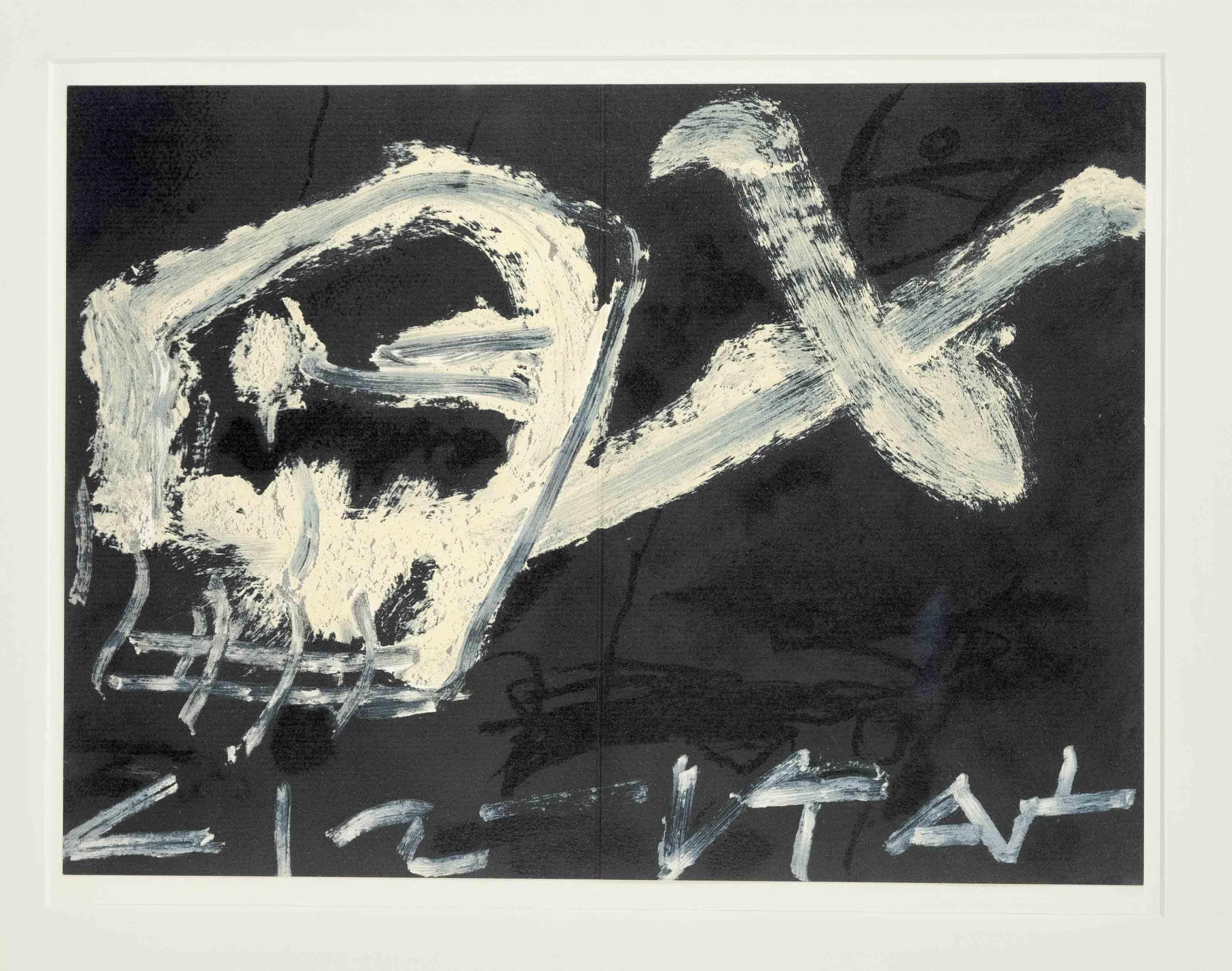 Untitled by Antoni Tàpies, 1986