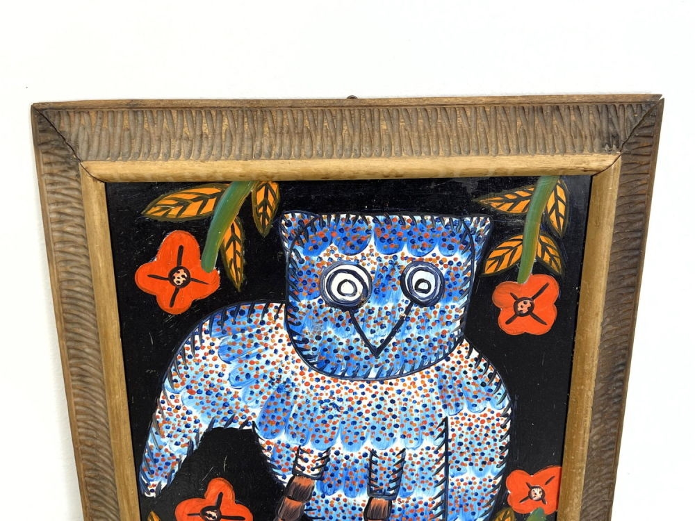 Sisson Blanchard Perched Owl MutualArt