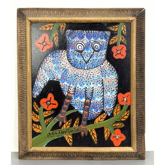 Sisson Blanchard Perched Owl MutualArt