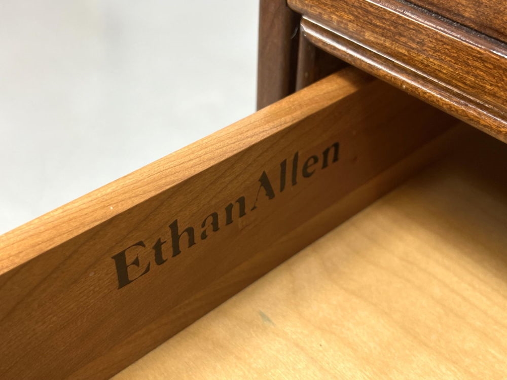 Ethan Allen, Three Drawer Campaign Chest