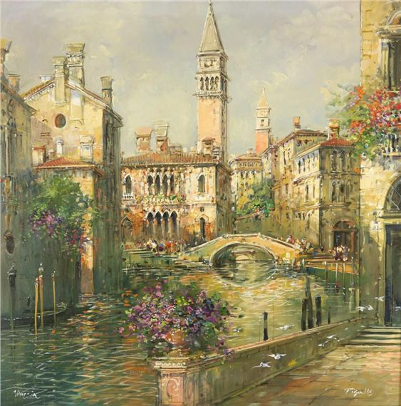 Vieuw on Venice - Luigi Pigalle