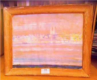 est connue notamment pour avoir commandé des cartons de tapisserie aux grands peintres du XXème siècle: Picasso - Marius Girard