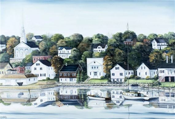 Cityscape by Elinor Killoch Groeneveld