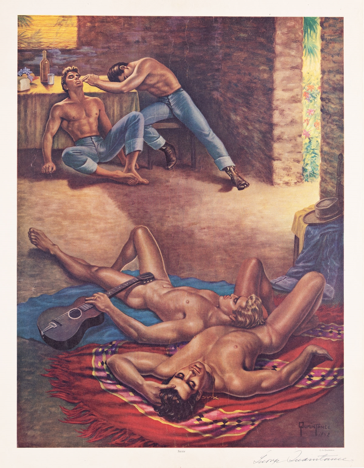 George Quaintance | Siesta. (1952) | MutualArt