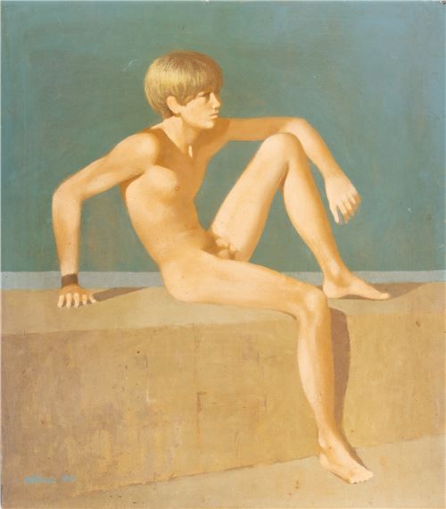 Seated Figure. by Robert R. Bliss, 1970
