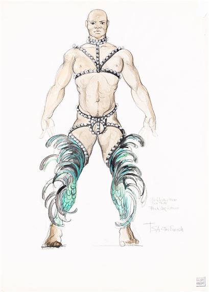 "Tsa the Eunuch." by Hilary Knight