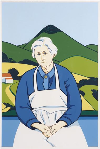 Florence and Harbour Cone by Robin White, 1975